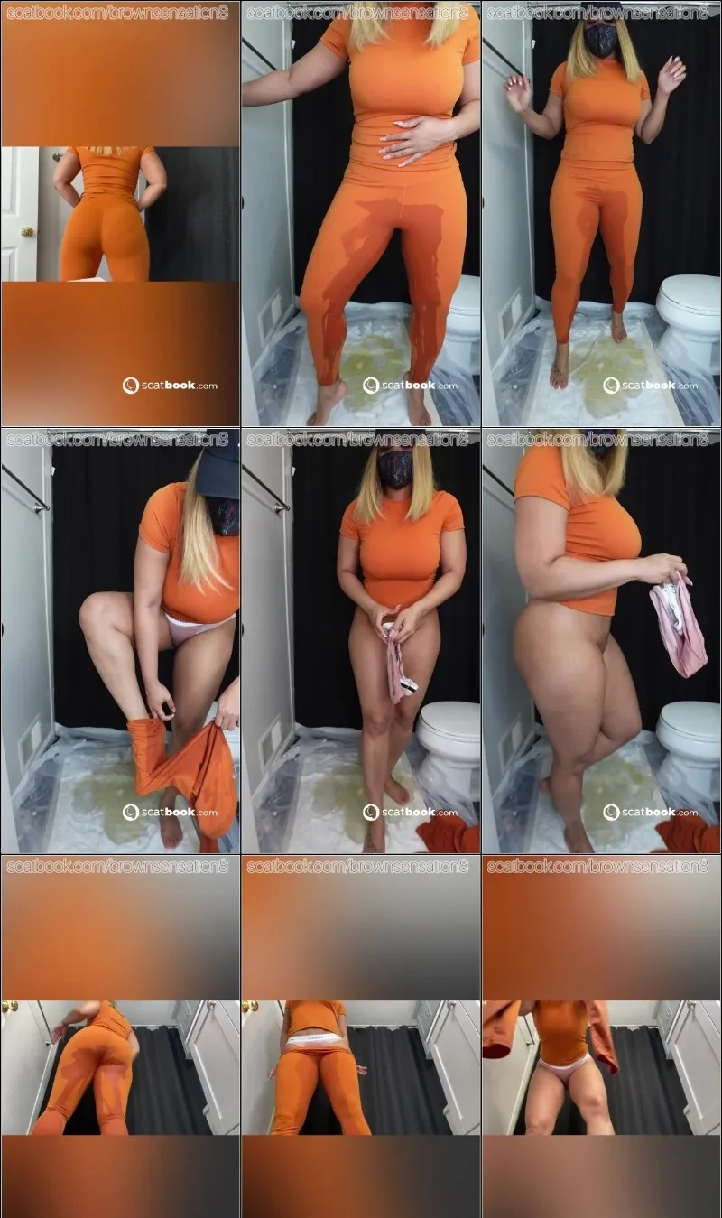 BrownSensation8 kissar ner sig och blir dyngsur - fetischvideo