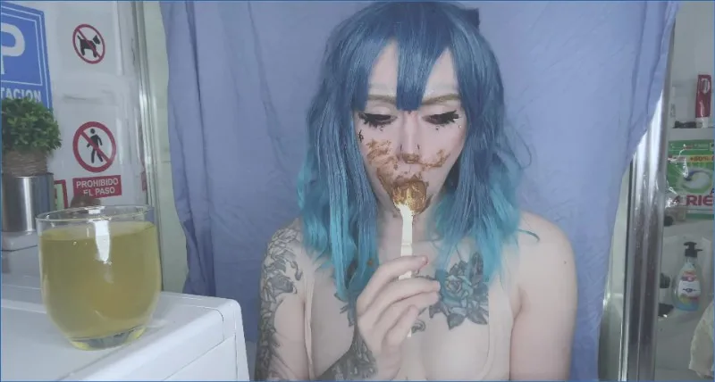 Sweet Betty Parlour som förförisk spöke i scat-galenskap - fetischvideo